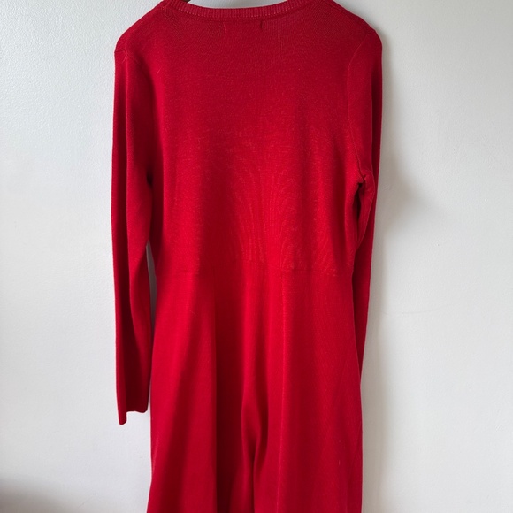 Jessica Howard long sleeve bow sweater dress - Picture 7 of 7